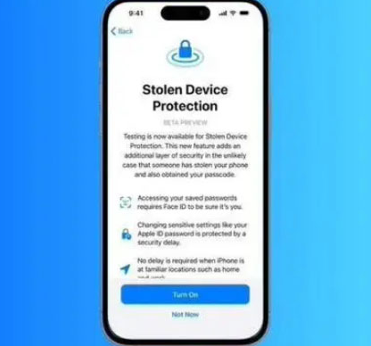 雨城苹果授权维修店分享被盗设备保护功能开启方法 