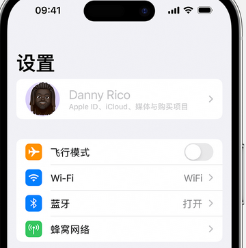 雨城appleID维修服务iPhone设置中Apple ID显示为灰色无法使用