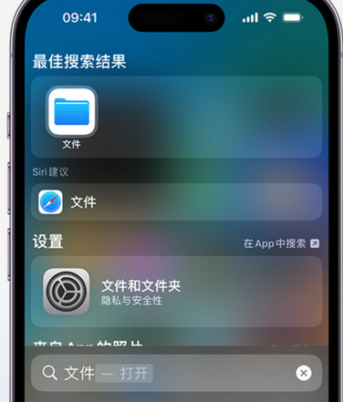 雨城apple维修中心分享iPhone文件应用中存储和找到下载文件 