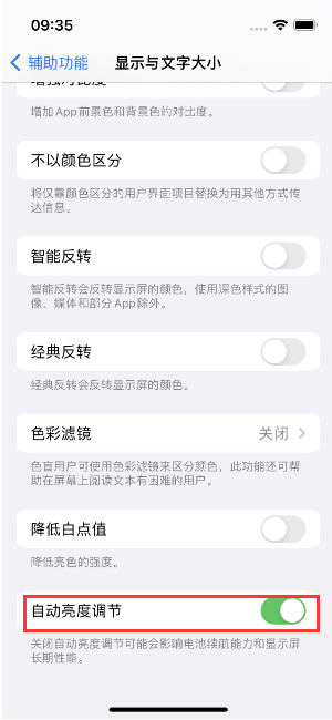 雨城苹果15维修店分享iPhone 15 Pro系列屏幕亮度 