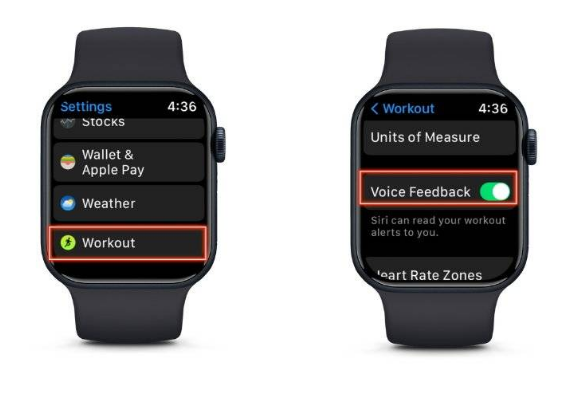 雨城苹果维修网点分享在 Apple Watch 上通过语音锻炼的方法 